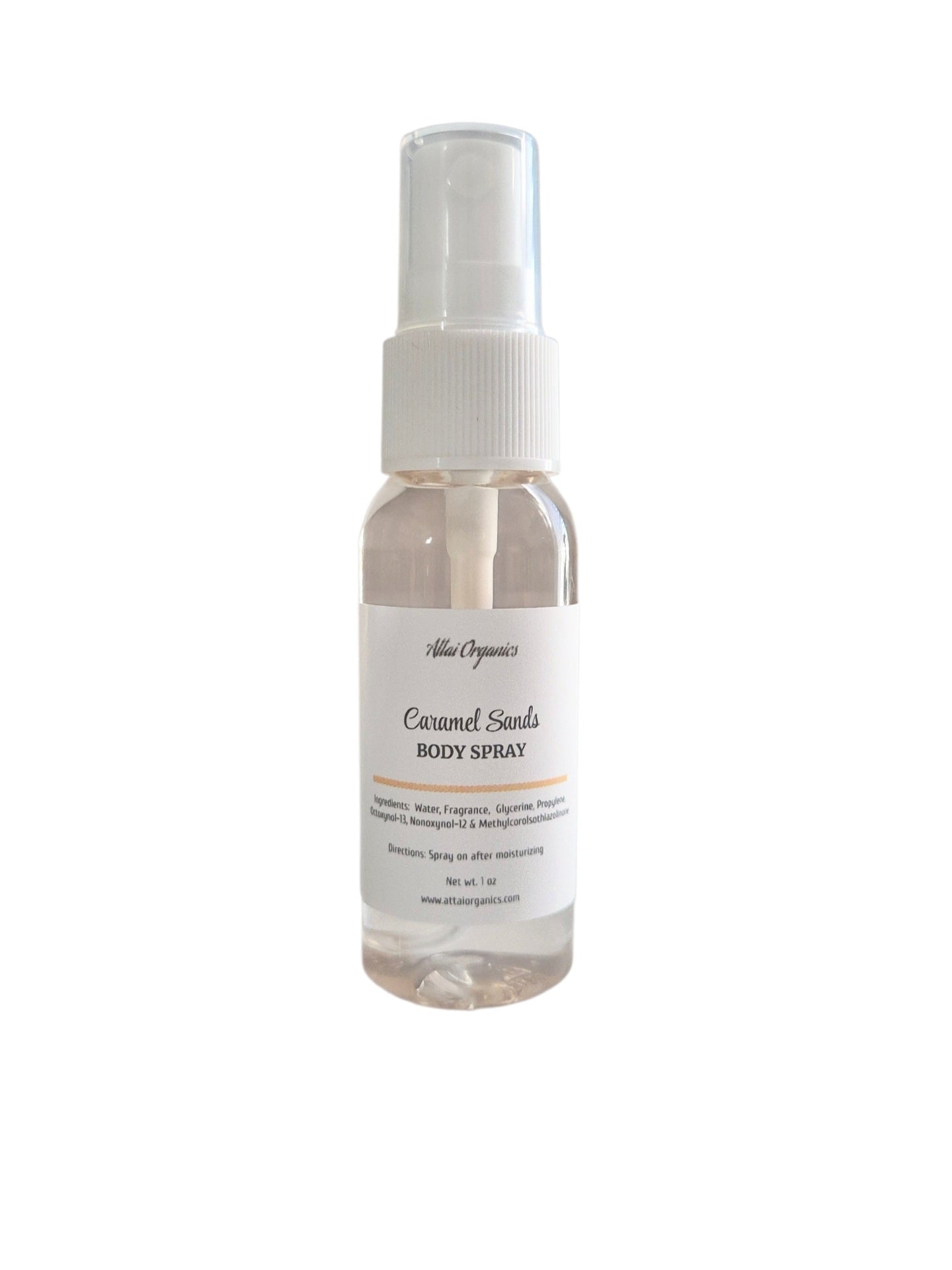 ' Caramel Sands ' Mini Body Spray