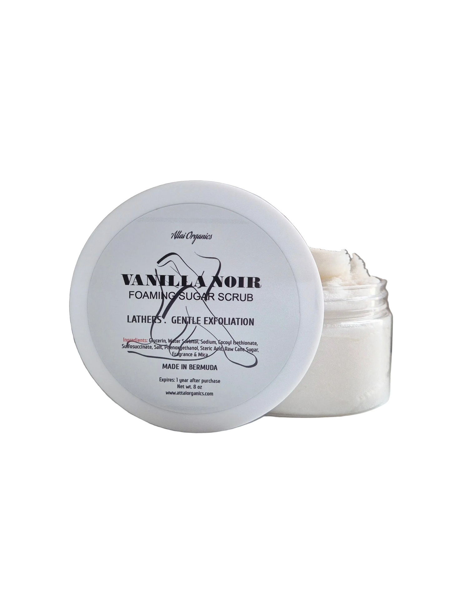 ' Vanilla Noir ' Foaming Sugar Scrub