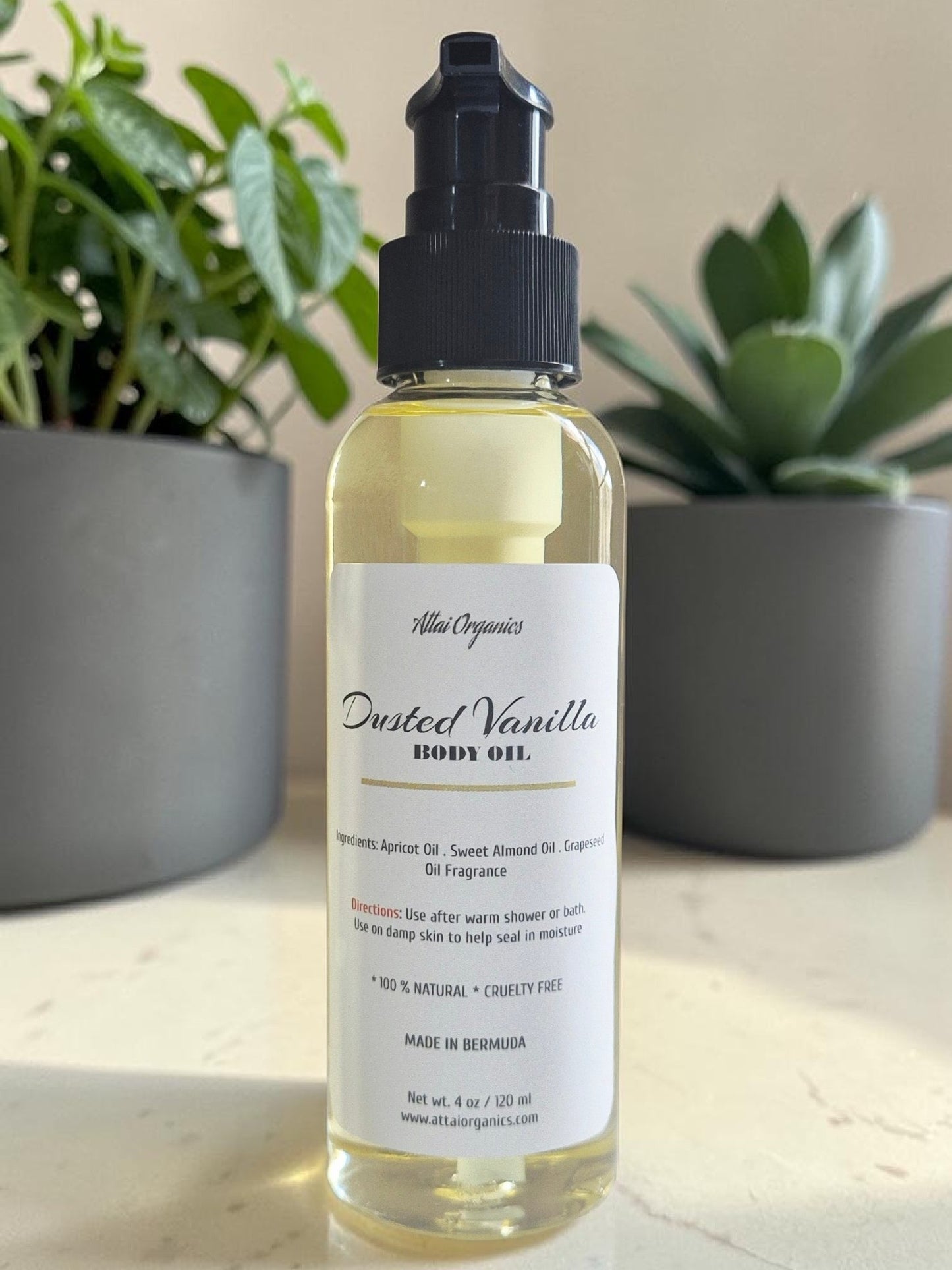 ' Dusted Vanilla ' Body oil