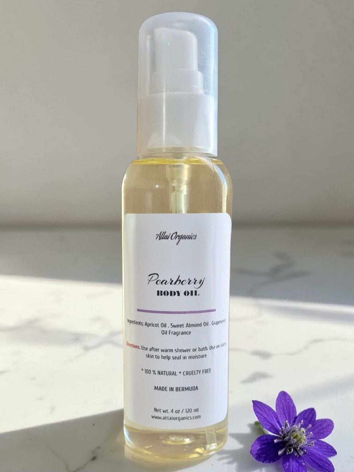 ‘Pearberry’ Body Oil