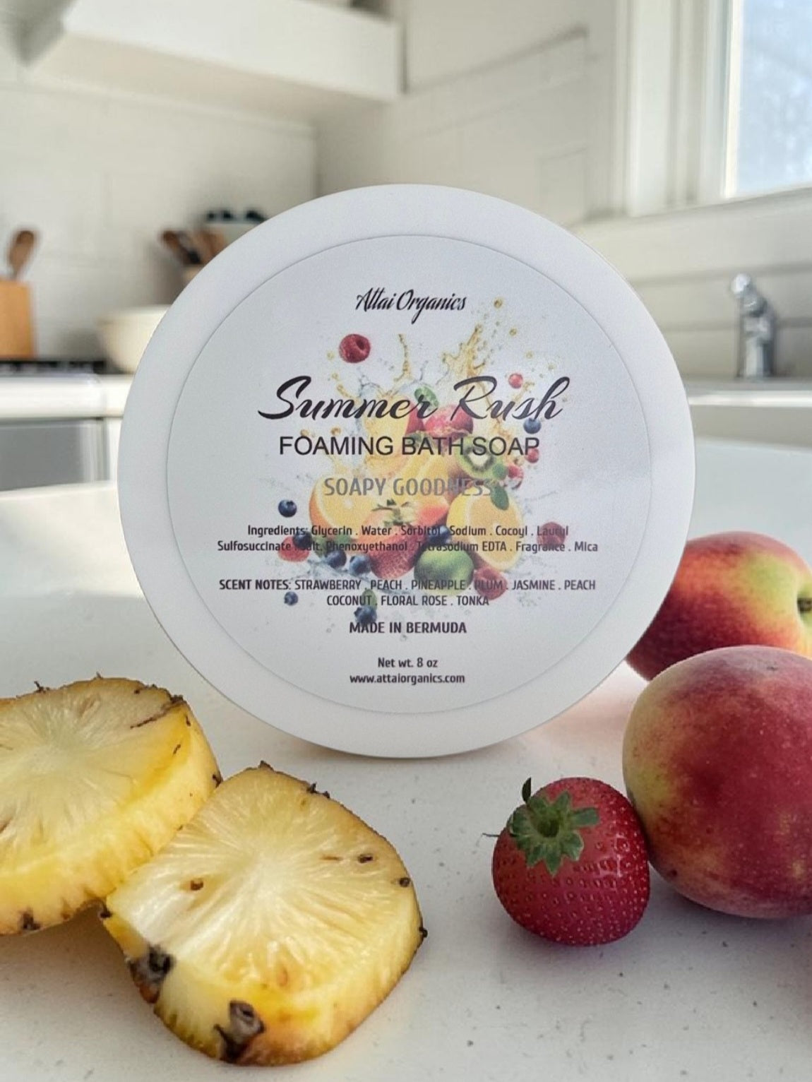 ' Summer Rush ' Foaming Bath Soap