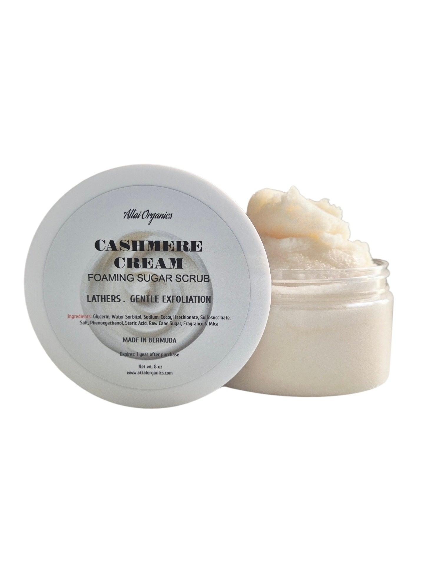 ' Cashmere Cream ' Foaming Sugar Scrub
