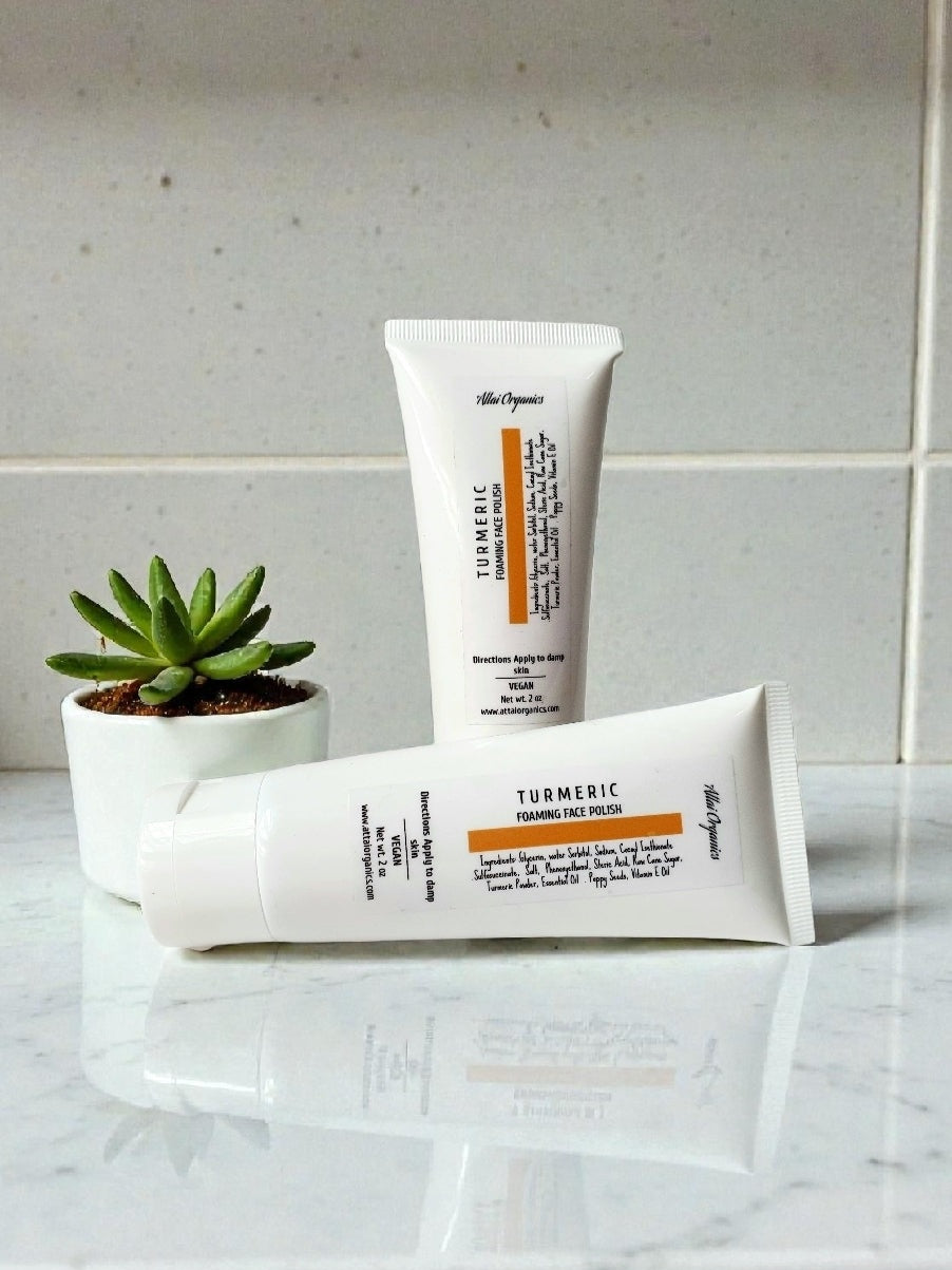 ' Turmeric ' Foaming Face Polish
