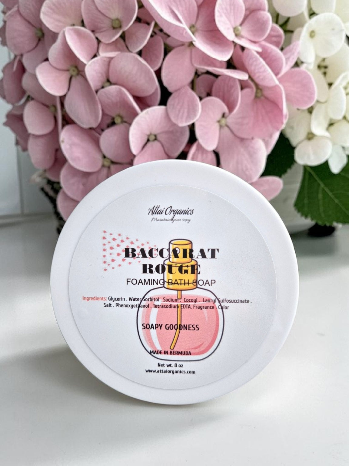 ' Baccarat Rouge ' Foaming Bath Soap