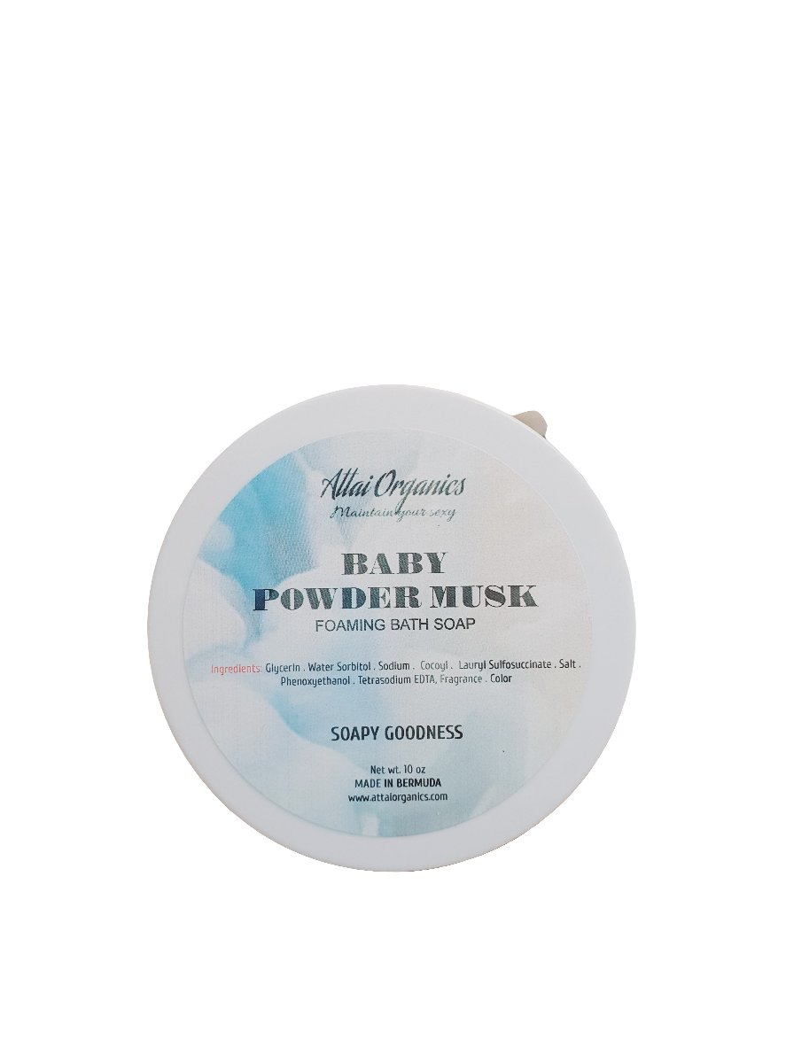 'Baby Powder Musk' Foaming Bath Soap