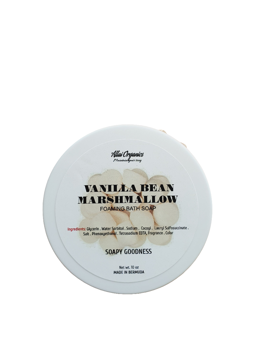 'Vanilla Bean Marshmallow' Foaming Bath Soap