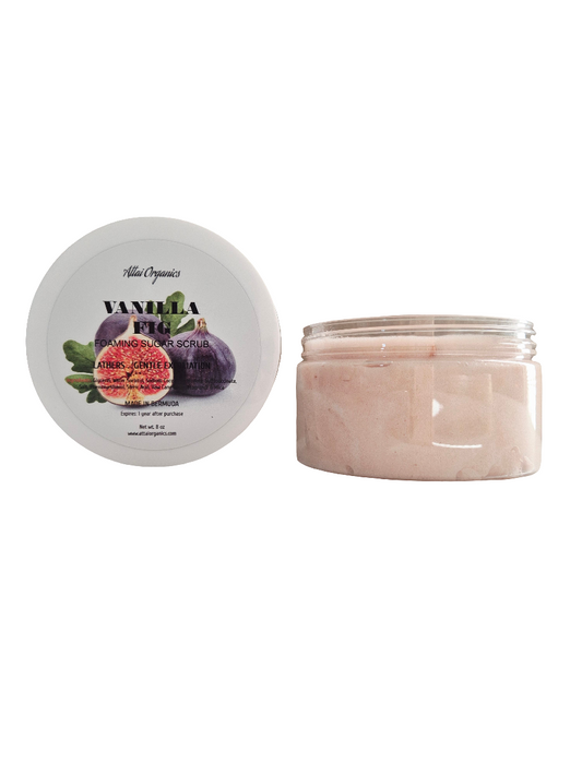 ' Vanilla Fig ' Foaming Sugar Scrub