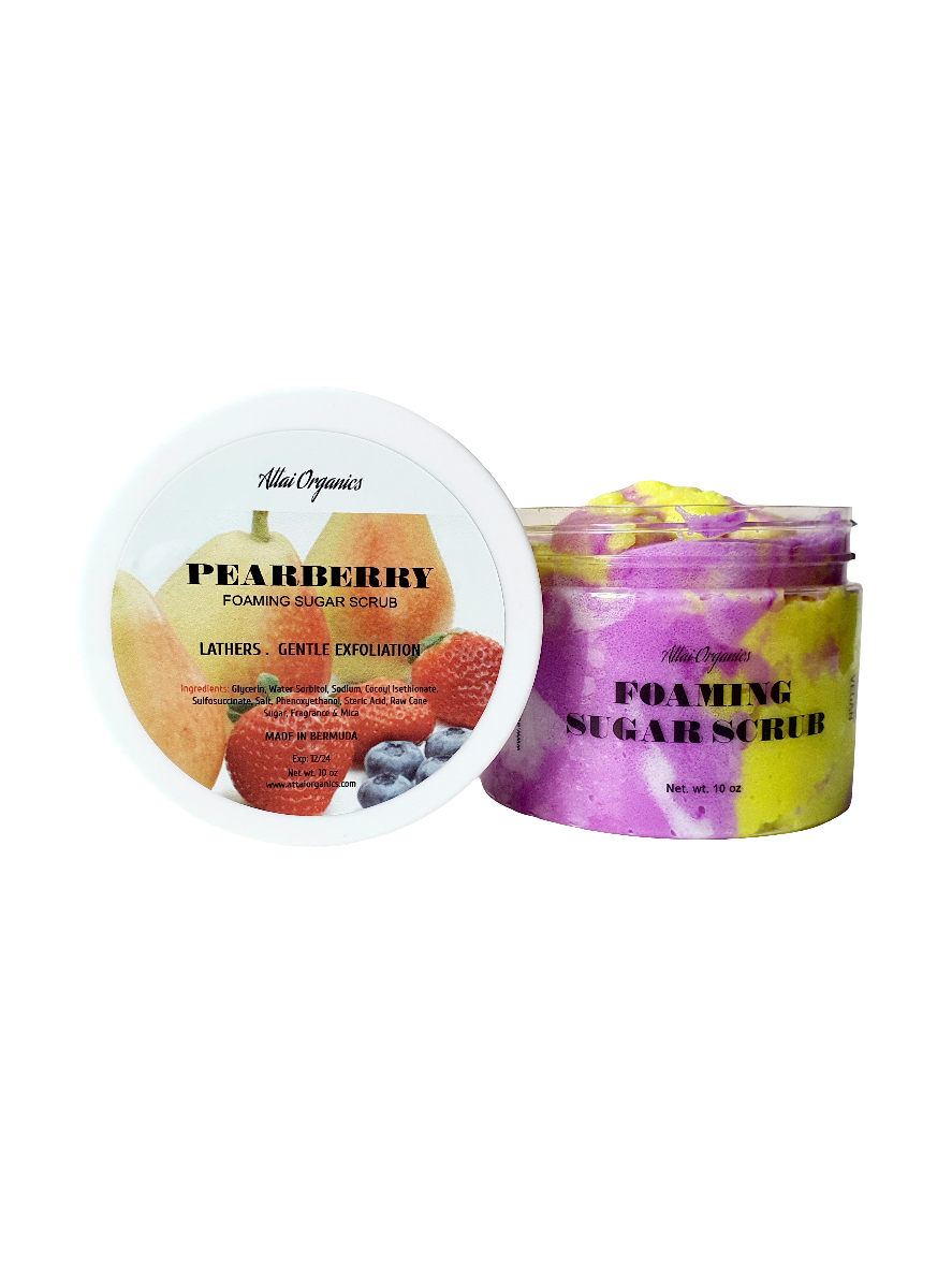 ‘Pearberry’ Foaming Sugar Scrub
