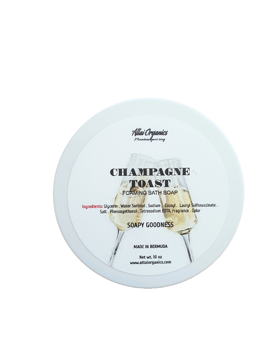 ' Champagne Toast ' Foaming Bath Soap