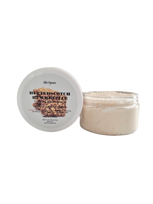 ' Butterscotch Rum Brittle ' Foaming Sugar Scrub