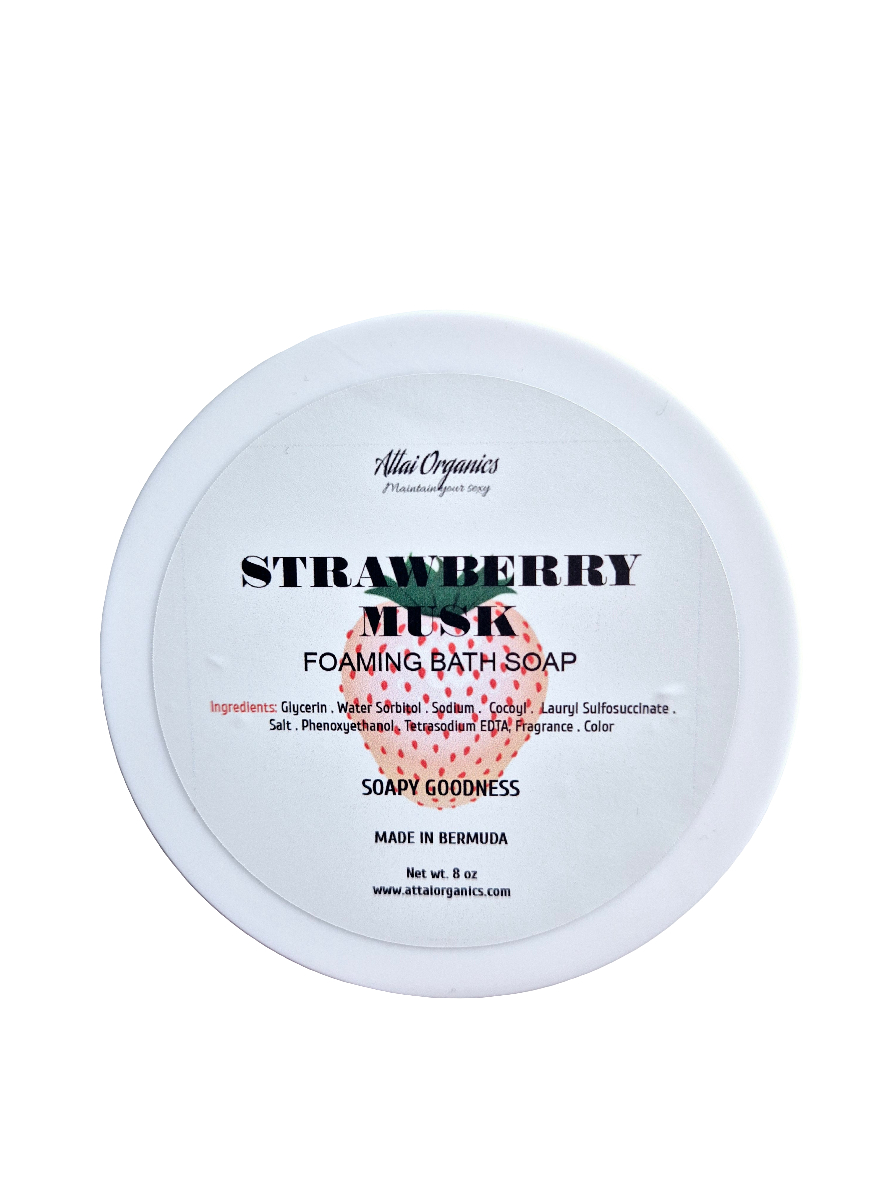 ' Strawberry Musk ' Foaming Bath Soap