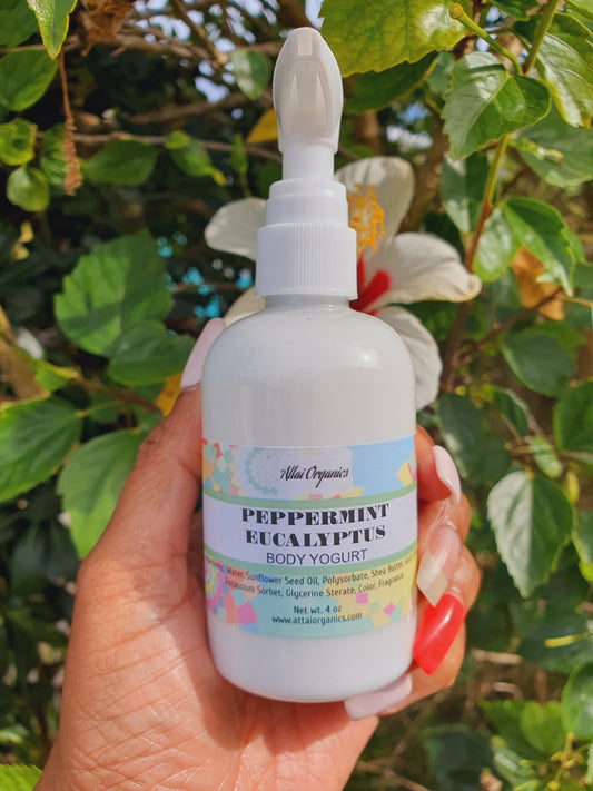 'Peppermint Eucalyptus" Body Yogurt