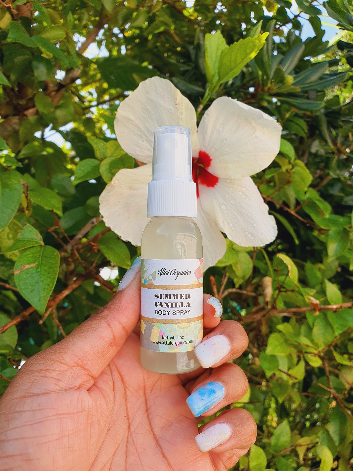 'Summer Vanilla' Mini Body Mist