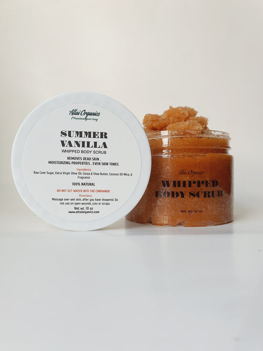 ' Summer Vanilla ' Whipped Body Scrub