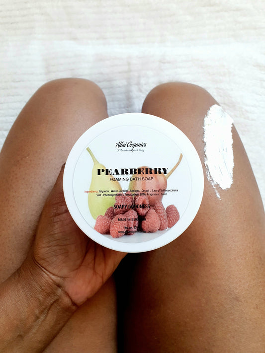 ' Pearberry ' Foaming Bath Soap