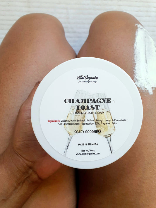 ' Champagne Toast ' Foaming Bath Soap