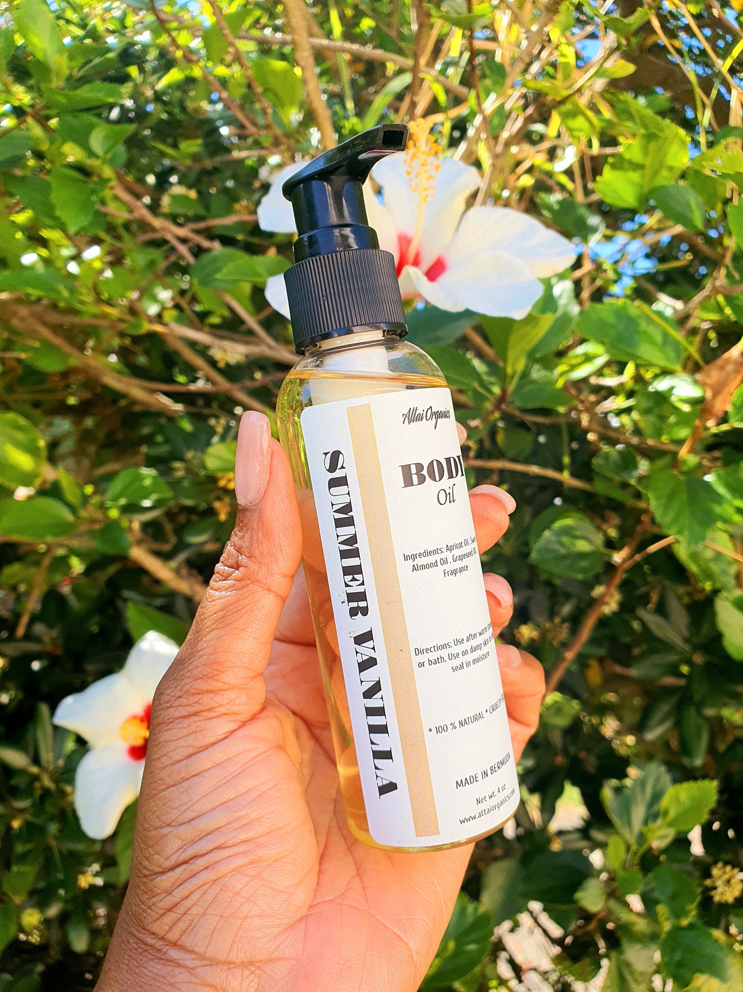 'Summer Vanilla'  Body Oil