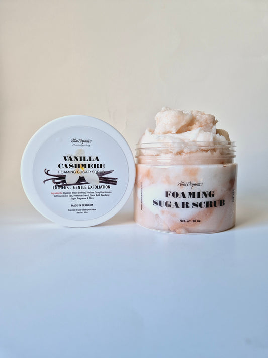 ‘Vanilla Casmere’ Foaming Sugar Scrub