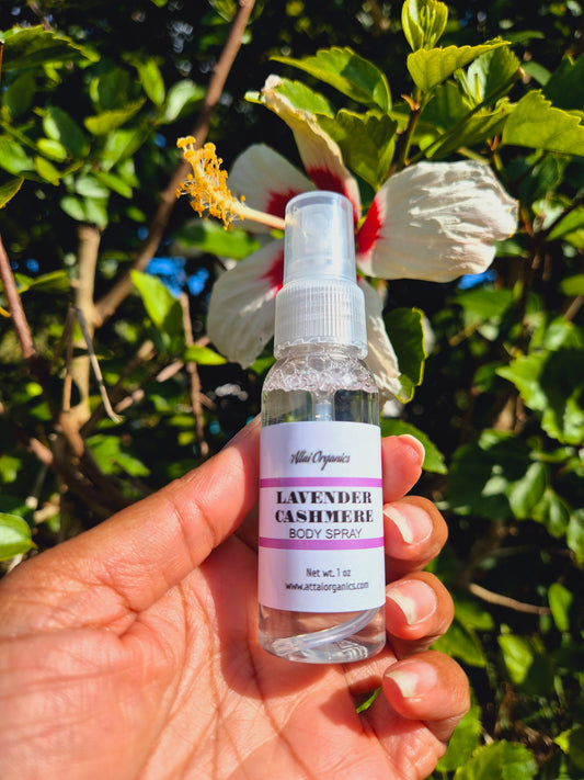 ' Lavender Cashmere ' Mini Body Spray