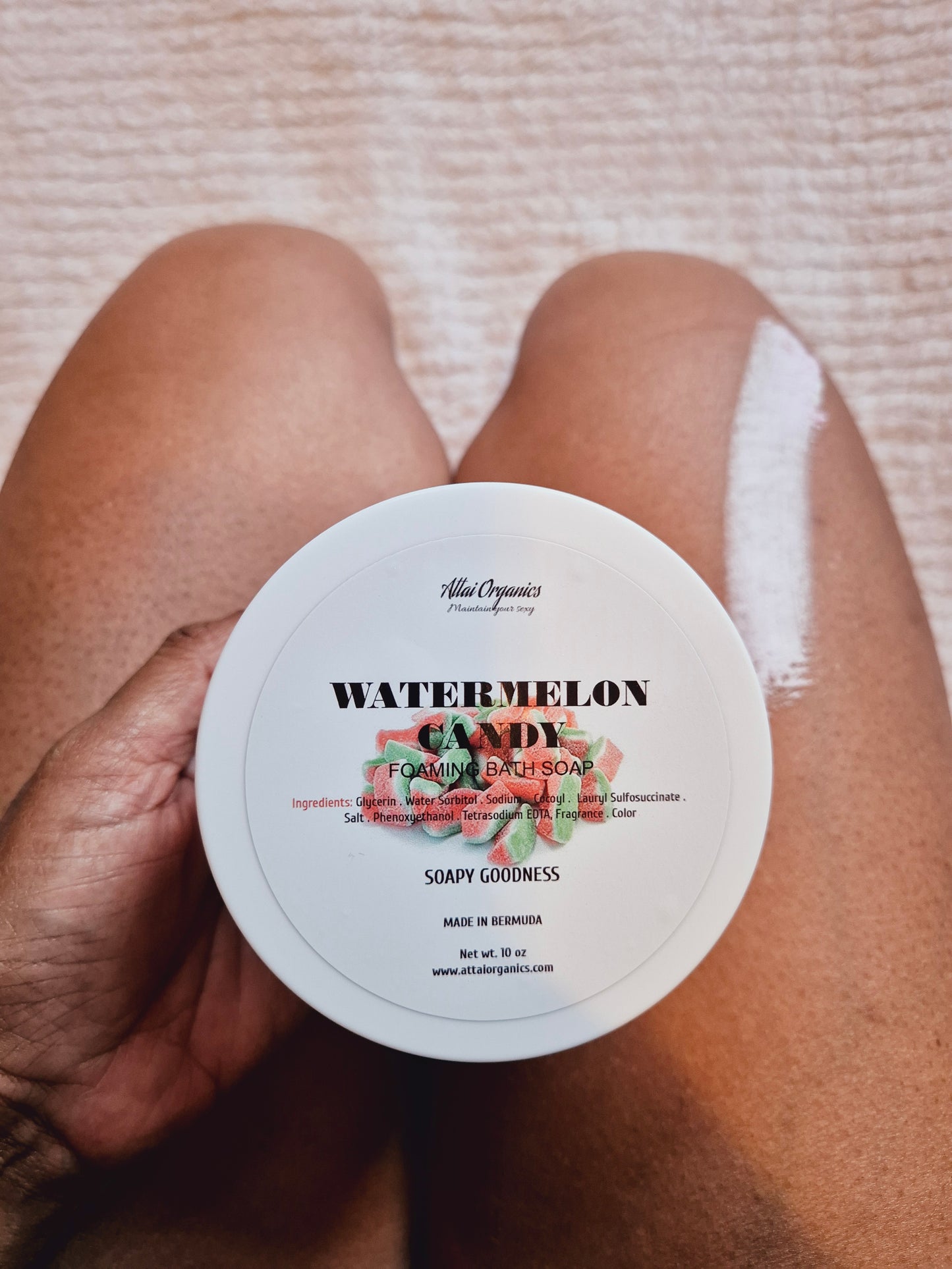 ' Watermelon Candy ' Foaming Bath Soap