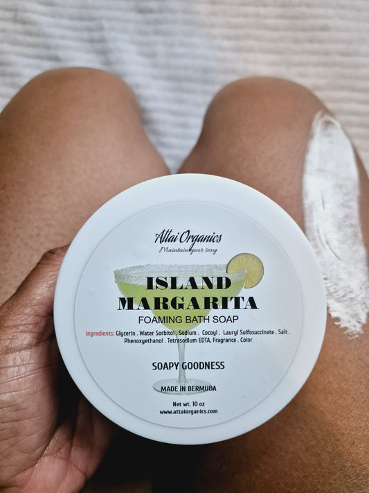 ' Island Margarita ' Foaming Bath Soap