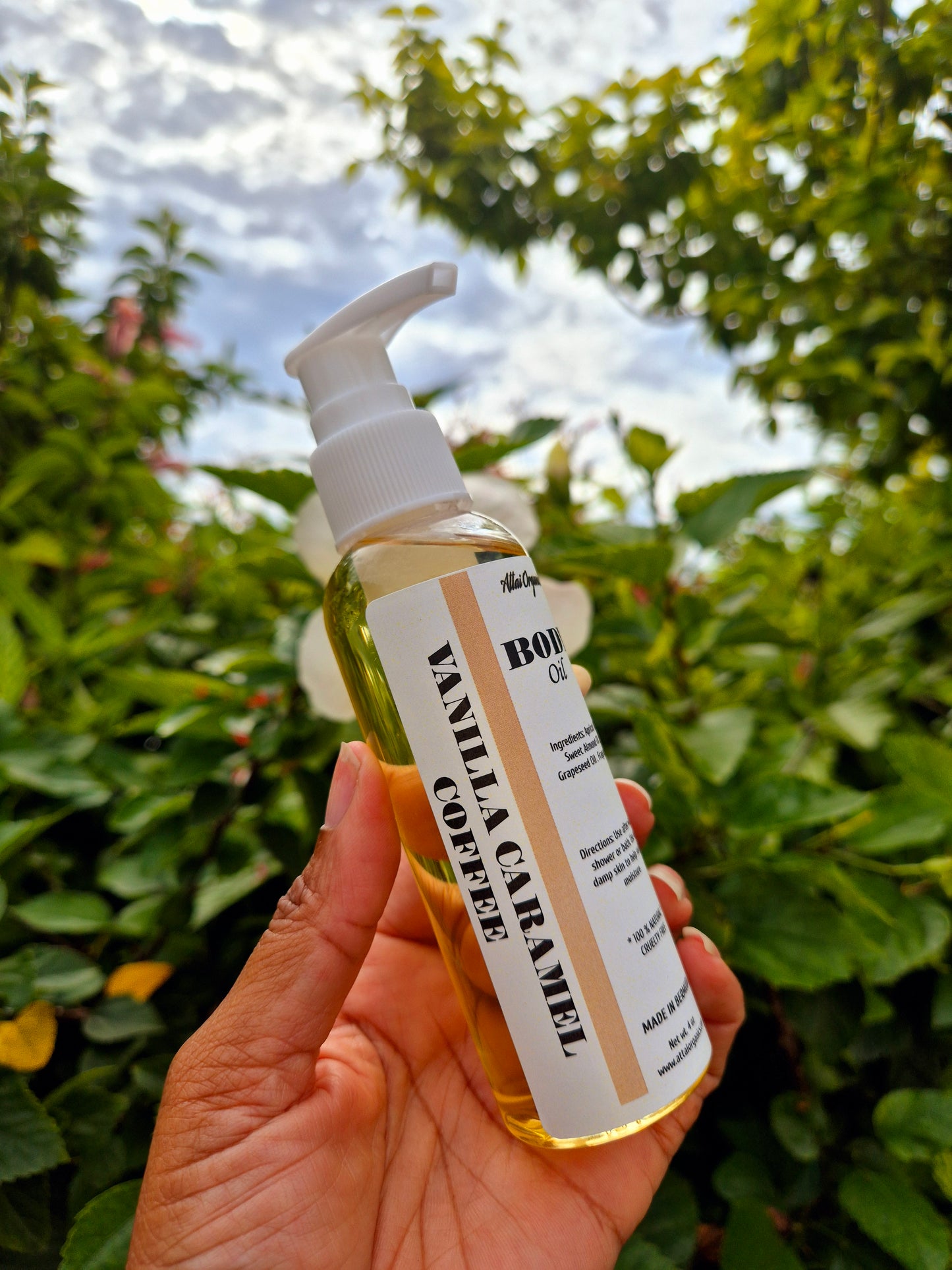 ' Vanilla Caramel Coffee ' Body Oil