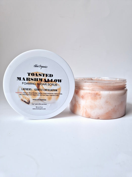 ' Toasted Marshmallow ' Foaming Sugar Scrub