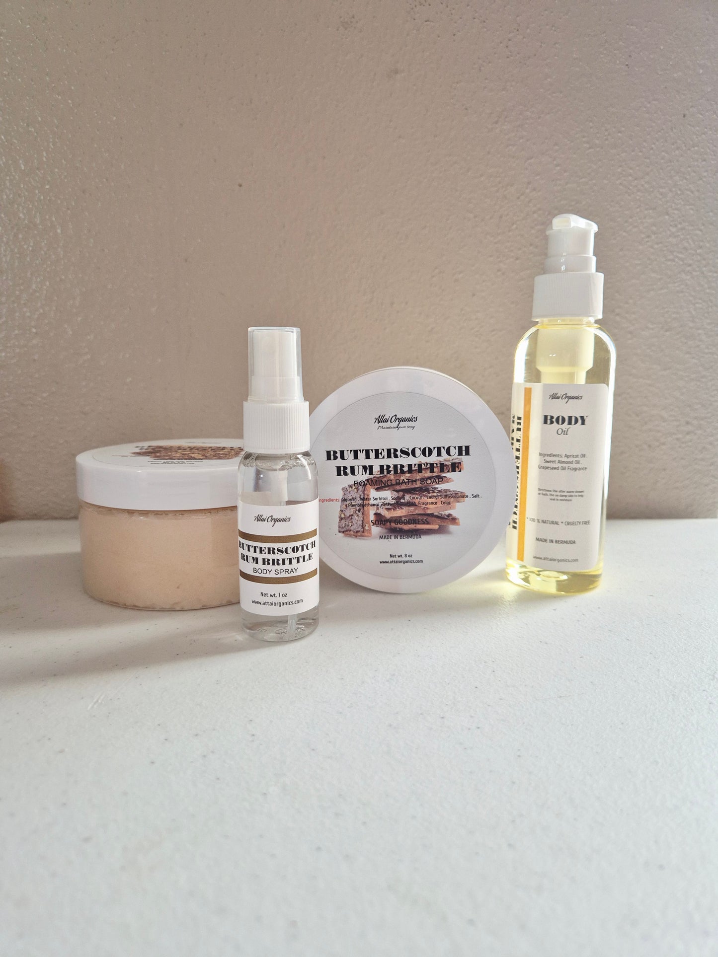 ' Butterscotch Rum Brittle ' Bundle