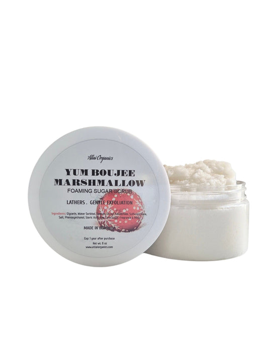 ' Yum Boujee Marshmallow ' Foaming Sugar Scrub