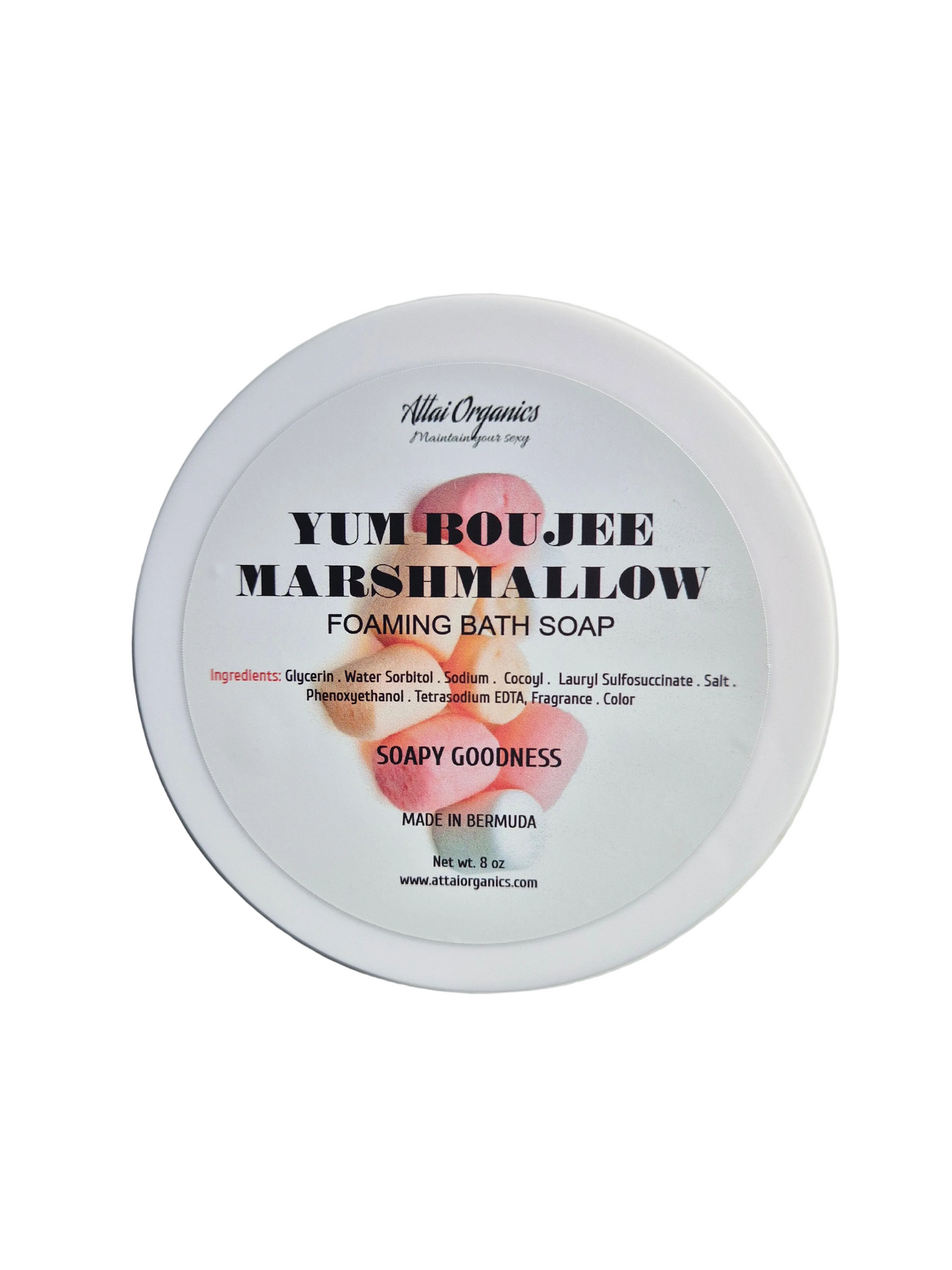 ' Yum Boujee Marshmallow ' Foaming Bath Soap