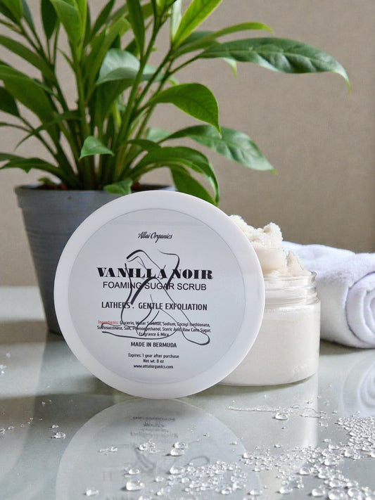 ' Vanilla Noir ' Foaming Sugar Scrub