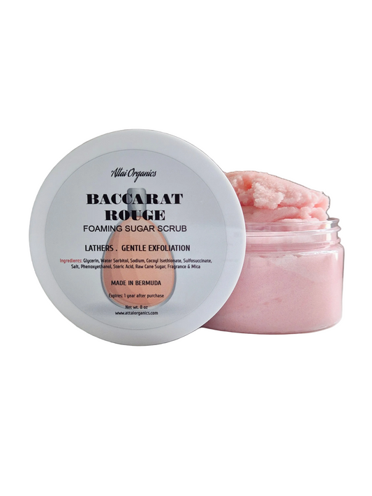 ' Baccarat Rouge ' Foaming Sugar Scrub