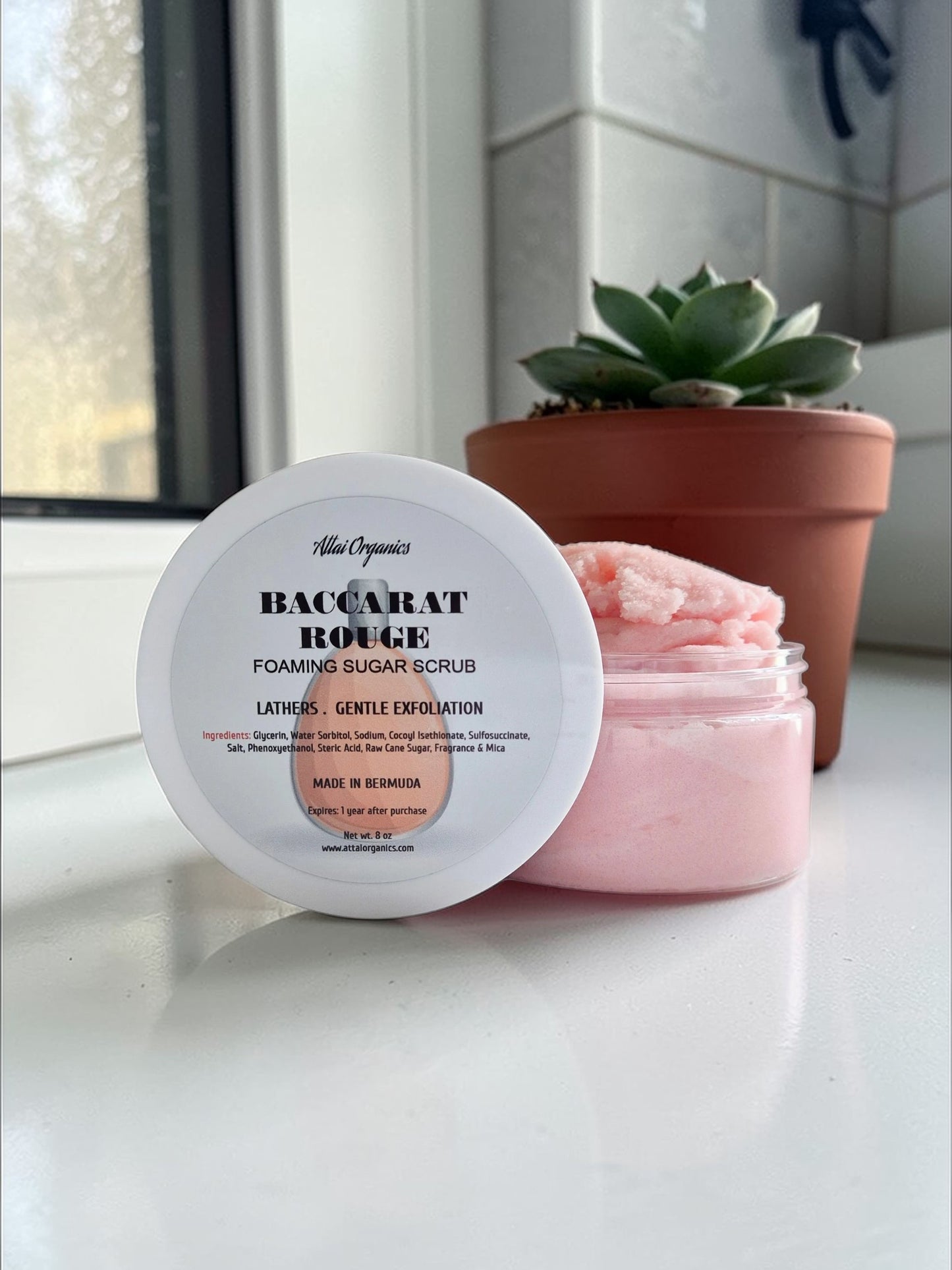 ' Baccarat Rouge ' Foaming Sugar Scrub