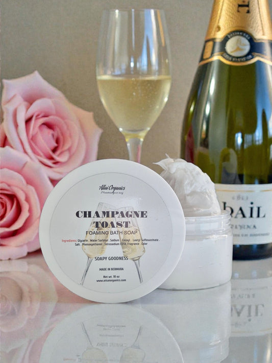 ' Champagne Toast ' Foaming Bath Soap