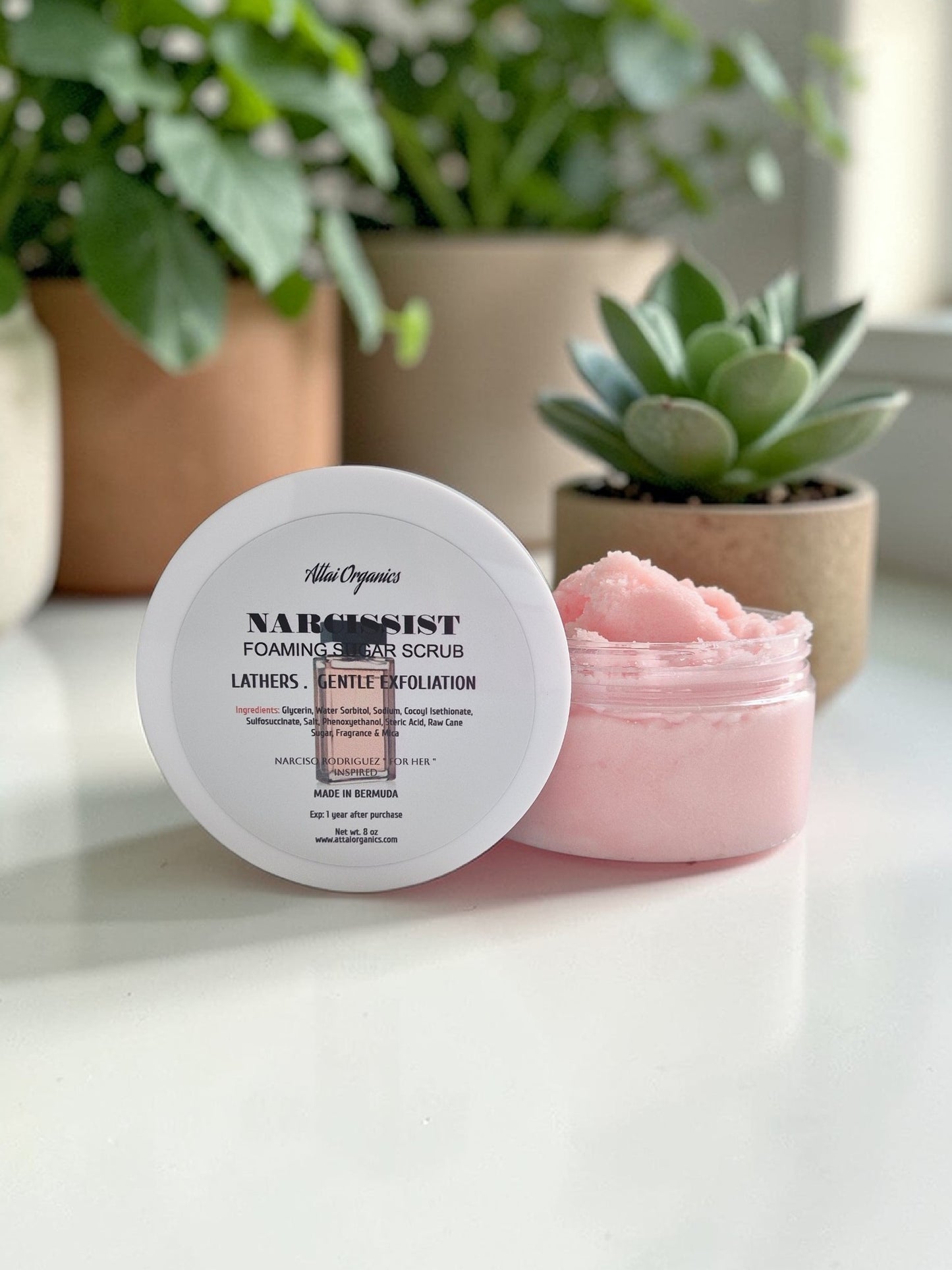Narcissist Foaming Sugar Scrub