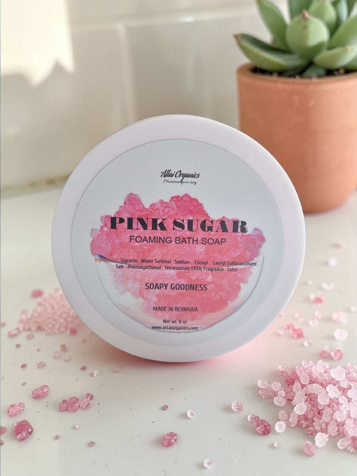'Pink Sugar’ Foaming Bath Soap