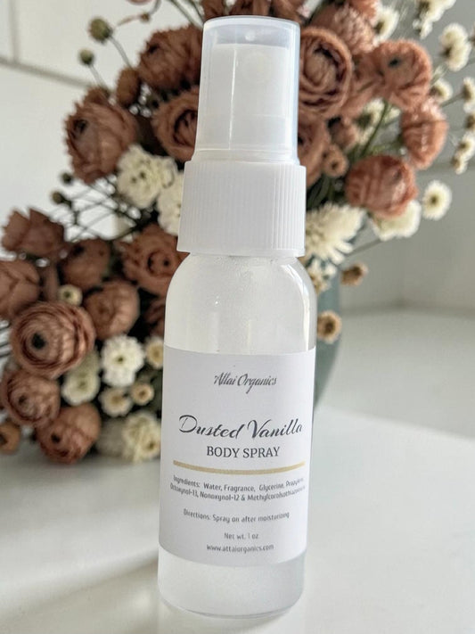 ' Dusted Vanilla ' Mini Body Spray