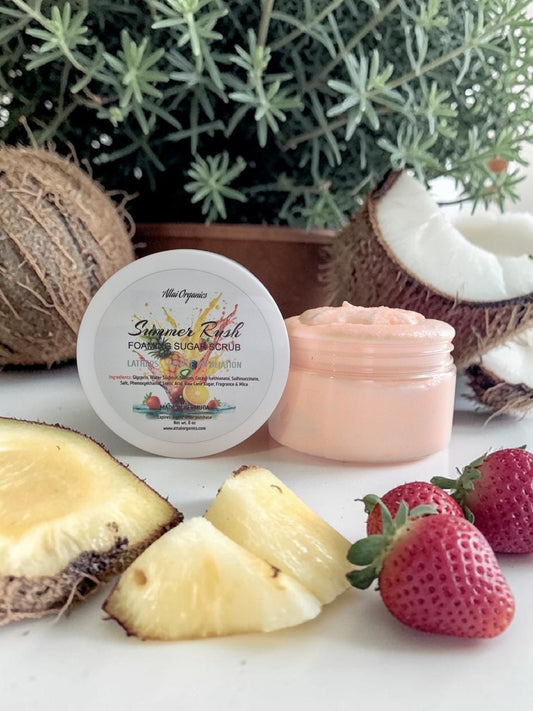 ' Summer Rush ' Foaming Sugar Scrub