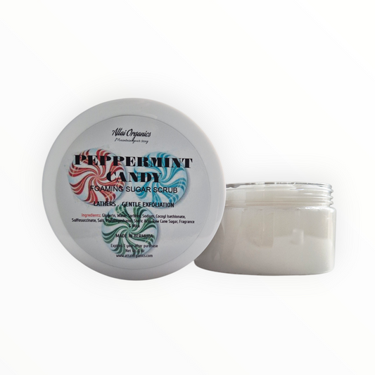 ' Peppermint Candy ' Foaming Sugar Scrub