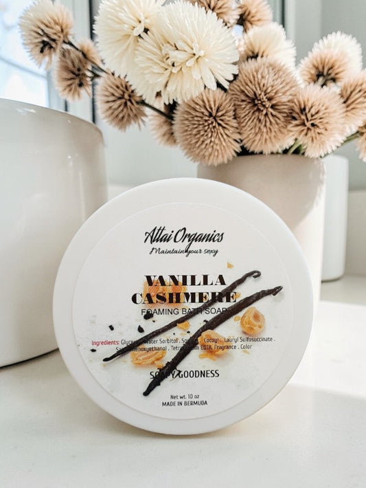 'Vanilla Cashmere’ Foaming Bath Soap