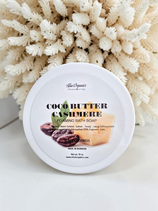 ' Coco Butter Cashmere ' Foaming Bath Soap