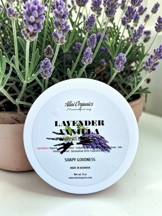 'Lavender Vanilla' Foaming Bath Soap