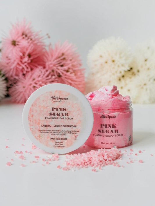 ‘Pink Sugar’ Foaming Sugar Scrub