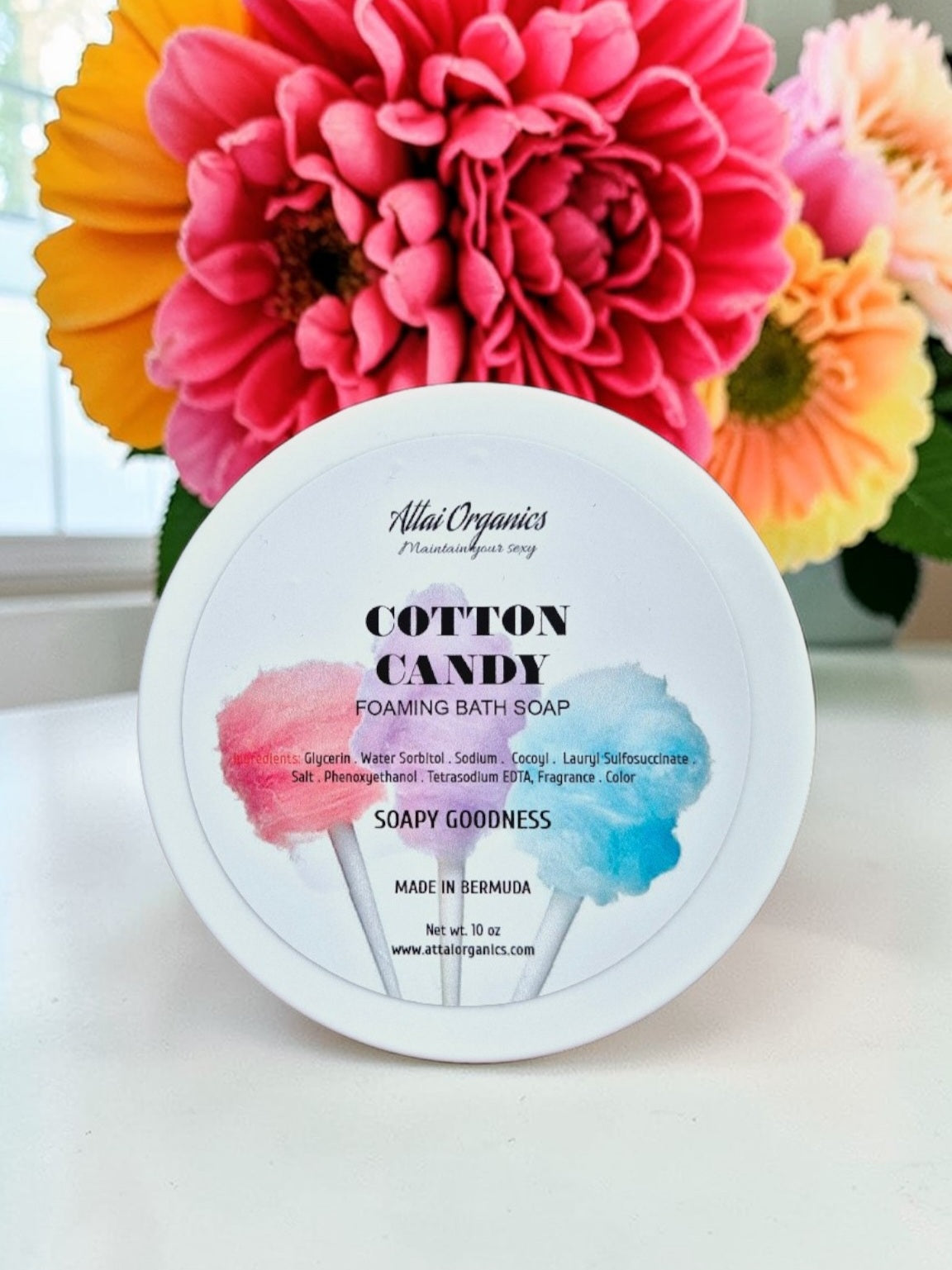 'Cotton Candy’ Foaming Bath Soap