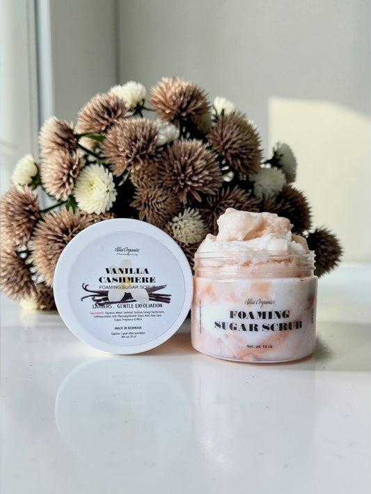 ‘ Vanilla Cashmere ’ Foaming Sugar Scrub