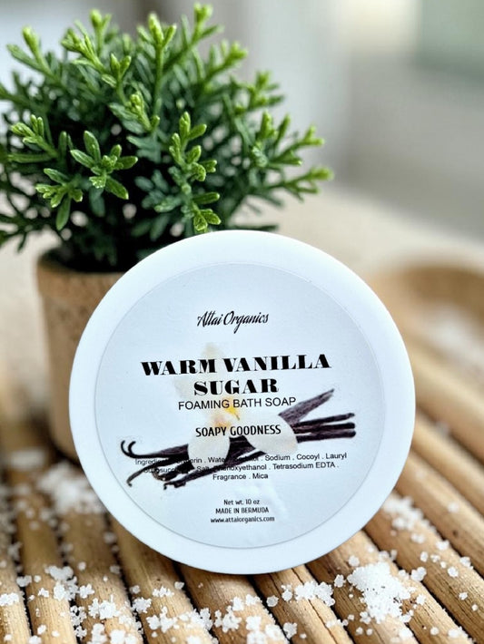 ' Warm Vanilla Sugar ' Foaming Bath Soap