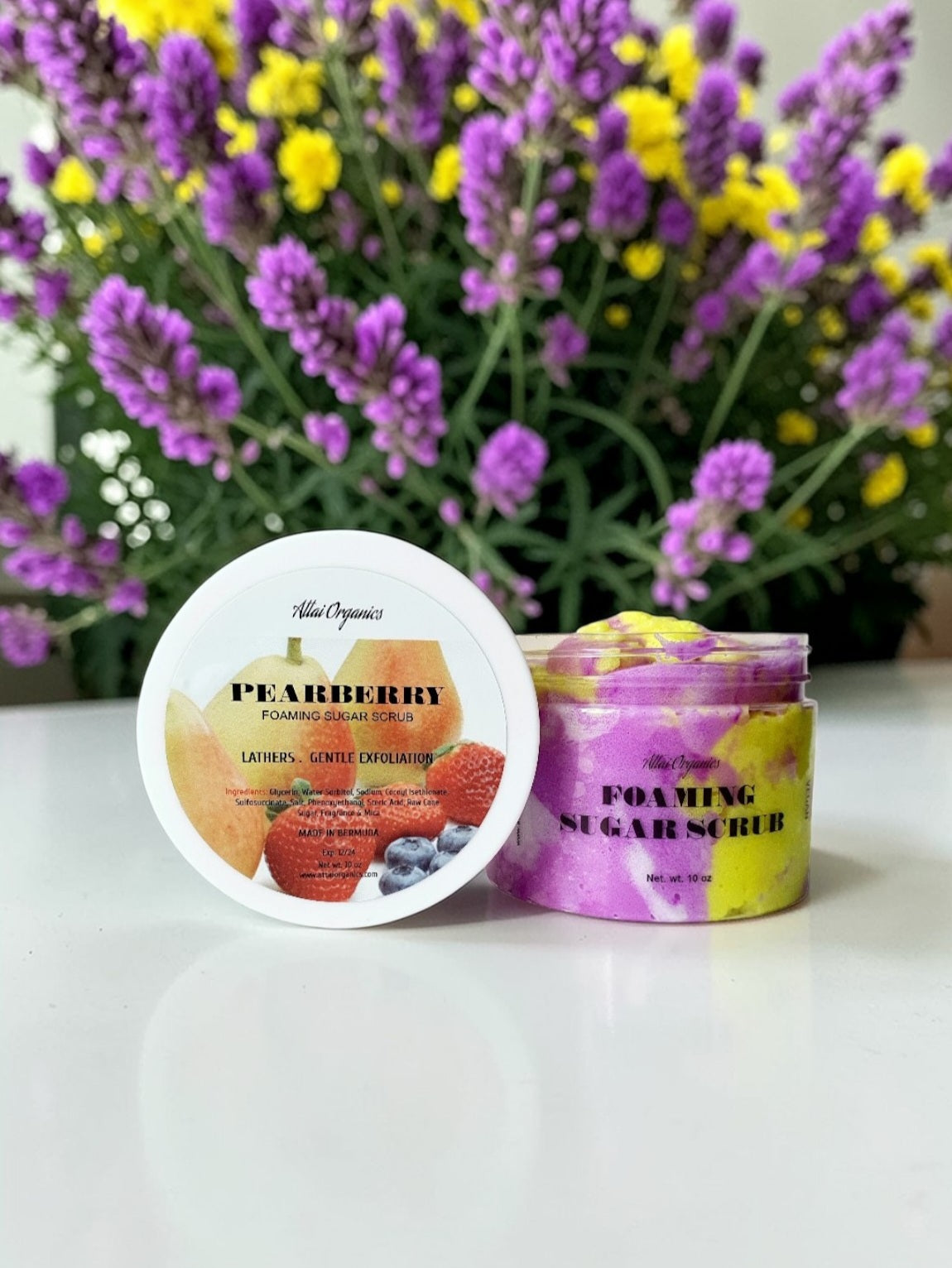 ‘Pearberry’ Foaming Sugar Scrub