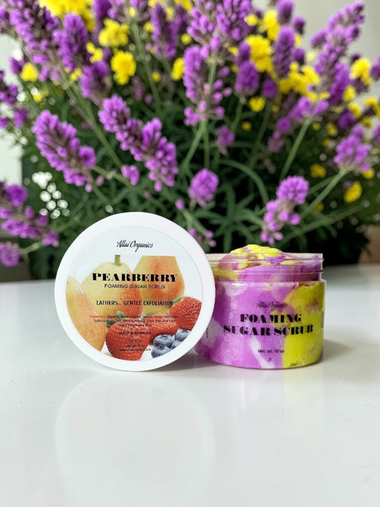 ‘Pearberry’ Foaming Sugar Scrub