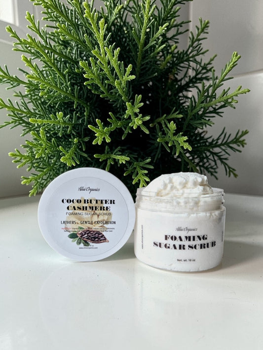 ' Coco Butter Cashmere ' Foaming Sugar Scrub