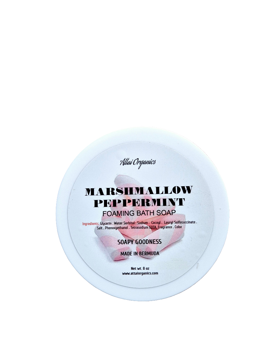 ' Marshmallow Peppermint ' Foaming Bath Soap